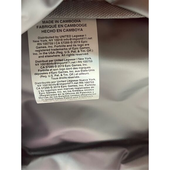 Fortnite Pink Bear Lunch Bag - Insulated Kids Lunch Box - Picture 10 of 12